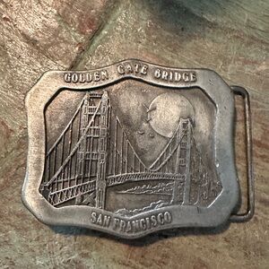 Golden Gate Bridge Belt Buckle